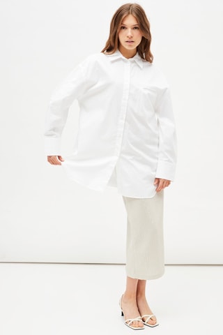 Oversized Blouse - Wit