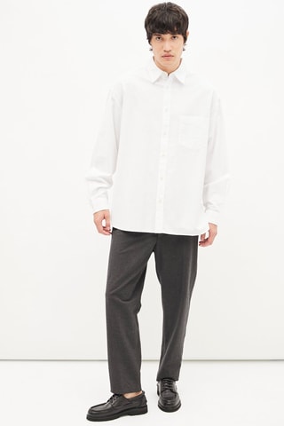 Oversized Overhemd - Wit