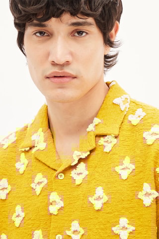 Overhemd - Geel en Wit