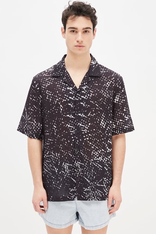 Overhemd Regular Fit Model Zwart