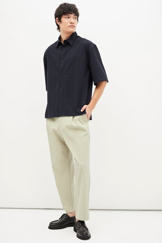 Oversized Overhemd - Blauw