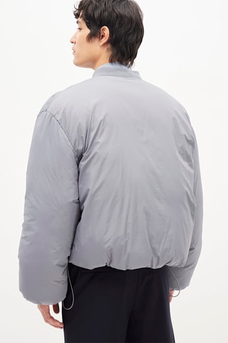 Gewatteerde Jas - Grijs