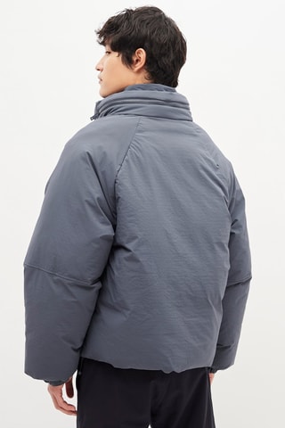 Gewatteerde Jas - Donkerblauw