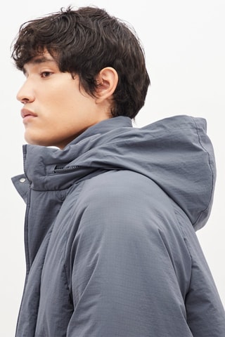 Gewatteerde Jas - Donkerblauw