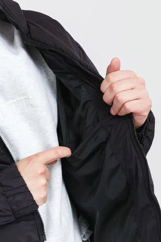 Gewatteerde Jas - Zwart