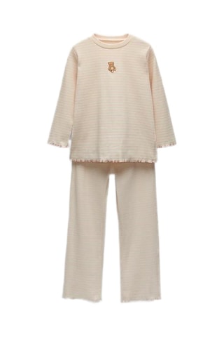 Pyjama - Beige en Ecru