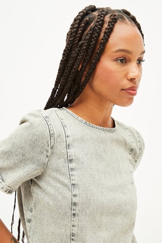 T-shirt Slim Fit - Grijs