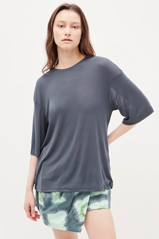 Oversized T-shirt Grijs