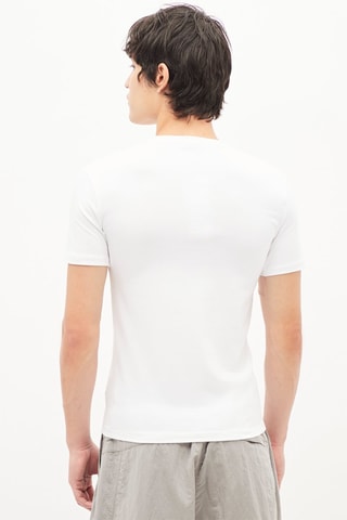 T-shirt Slim Fit - Wit