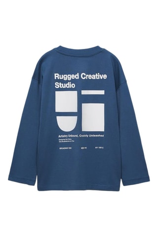 T-shirt - Marineblauw