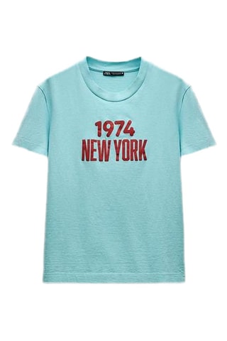 T-shirt - Lichtblauw