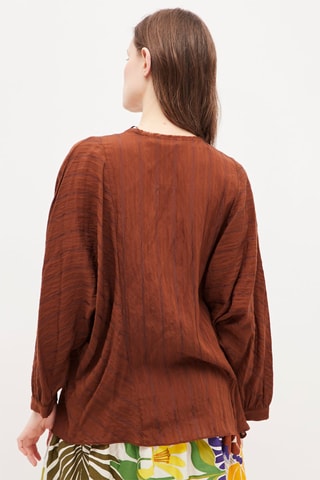 Blouse Marron