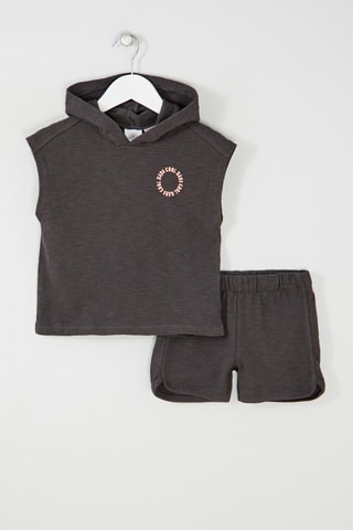 Sweater en Short Zwart