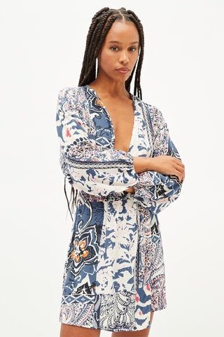 Playsuit - Blauw en Geel