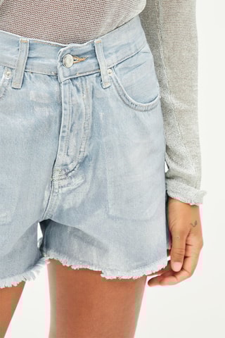 Spijkershort - Blauw