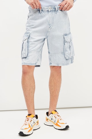 Jeansbermuda - Blauw