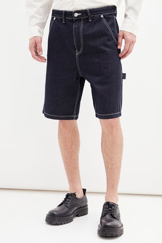 Jeansbermuda - Blauw
