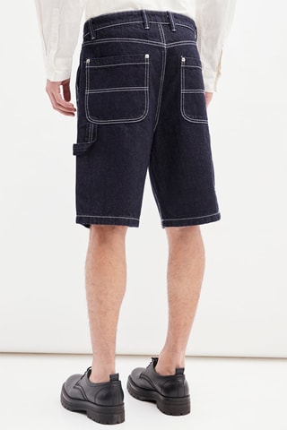 Jeansbermuda - Blauw