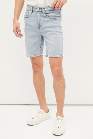 Jeansbermuda - Blauw