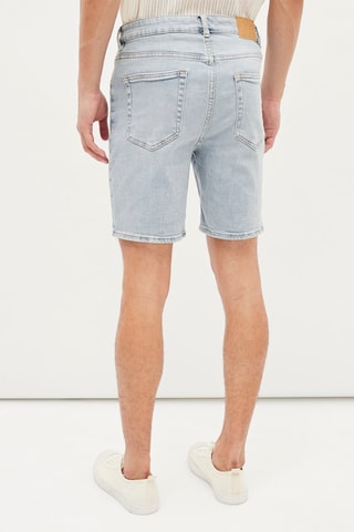 Jeansbermuda - Blauw