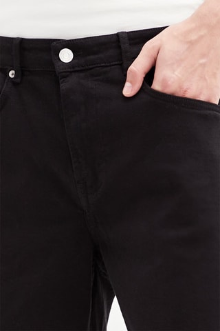 Jeansbermuda - Zwart