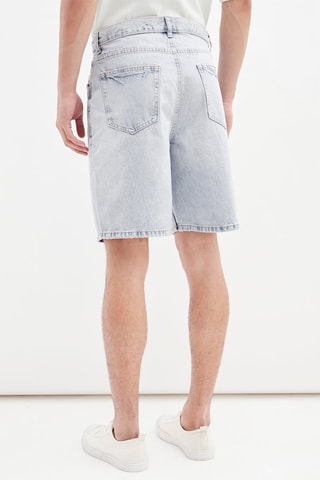 Jeansbermuda - Blauw