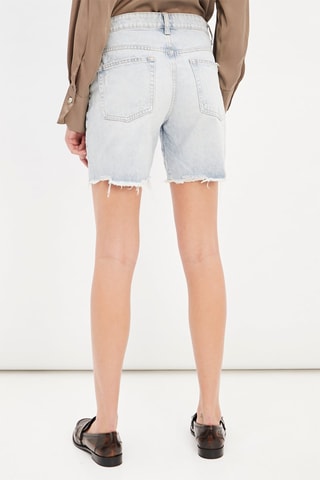 Jeansbermuda - Blauw