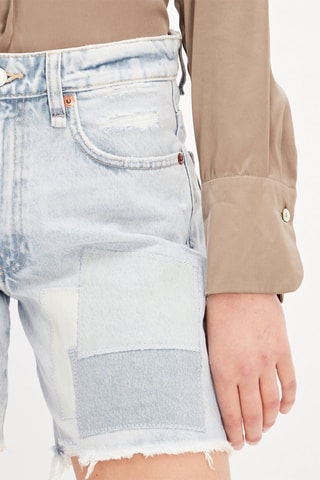 Jeansbermuda - Blauw