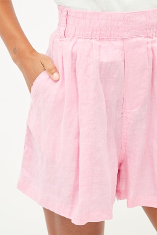 Linnen Bermuda - Roze
