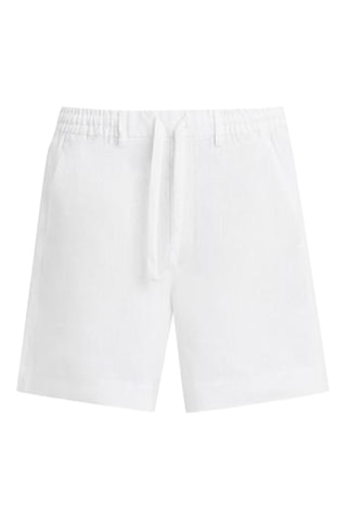 Linnen Bermuda - Wit