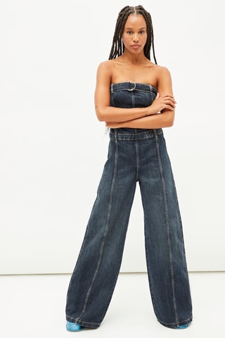 Spijkerjumpsuit - Blauw