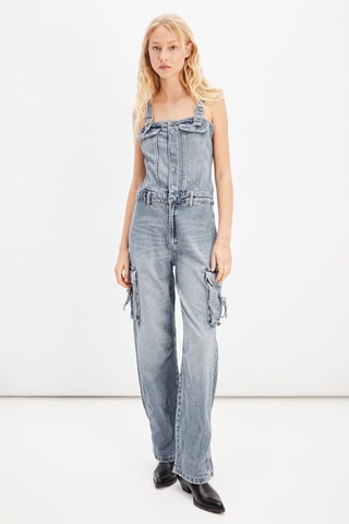 Spijkerjumpsuit - Blauw