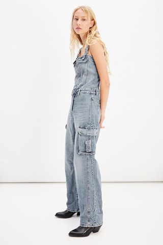 Spijkerjumpsuit - Blauw