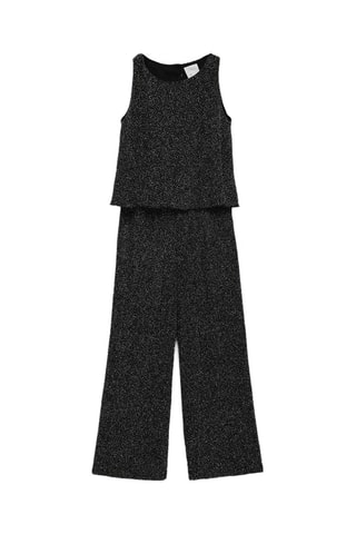 Jumpsuit Trompe-l’oeil - Zwart