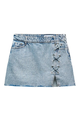 Minispijkerrok - Blauw