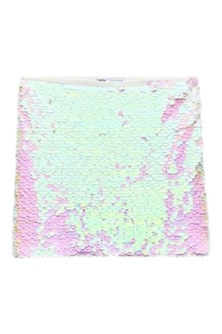 Minirok - Roze en Lichtgroen