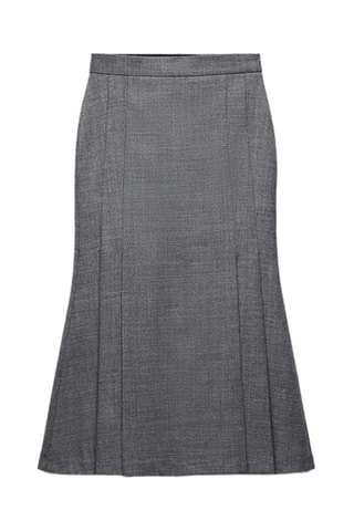 Wollen Midirok - Donkergrijs