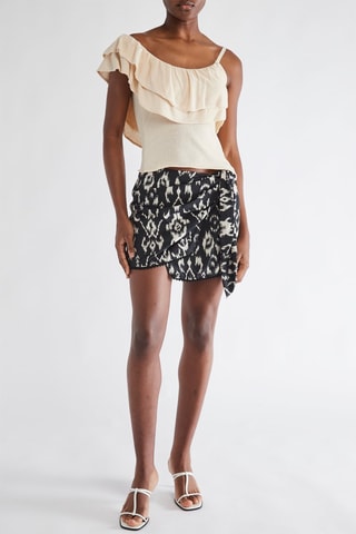 Wikkelminirok - Zwart en Wit