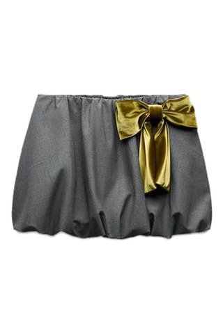 Minirok - Grijs