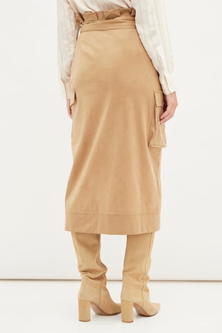 Wikkelrok - Beige