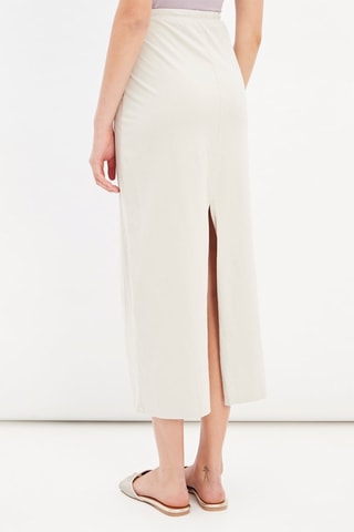 Lange Rok - Lichtgrijs