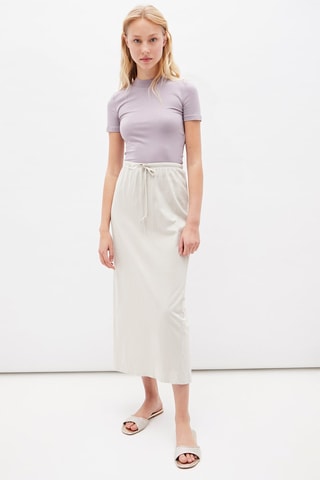 Lange Rok - Lichtgrijs