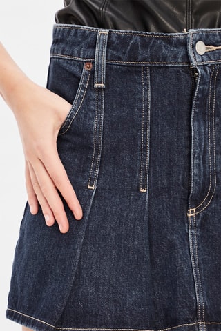 Minirok - Marineblauw