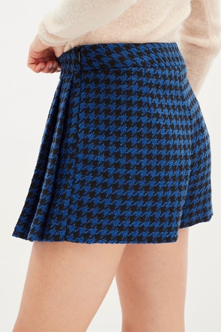 Broekrok - Blauw en Zwart