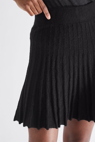 Geplooide Rok - Zwart