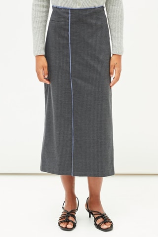 Lange Rok - Grijs