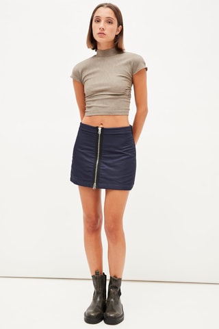 Minirok - Marineblauw