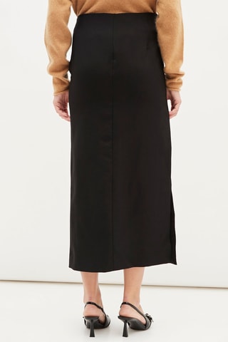 Wollen Rok - Zwart