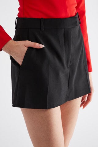 Wollen Broekrok - Zwart