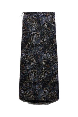 Lange Rok - Marineblauw